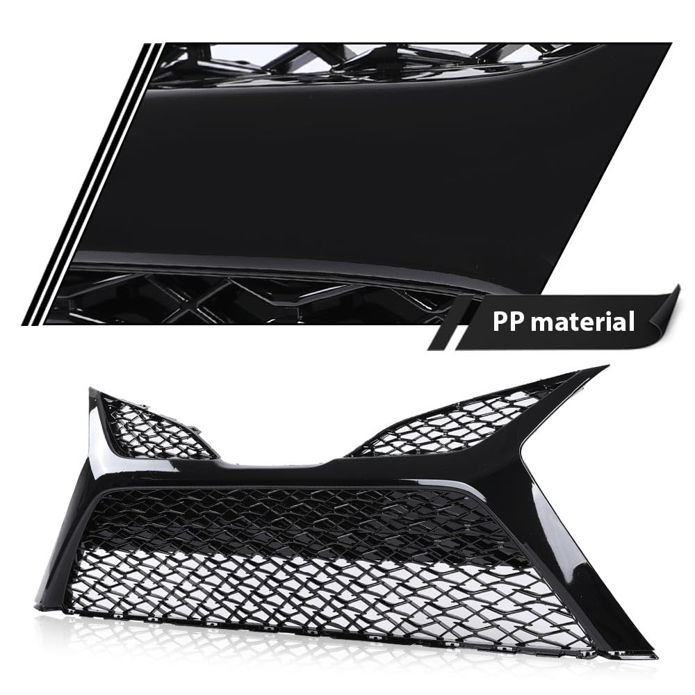 G-PLUS Front Bumper Lower Grille Compatible with Toyota Camry SE XSE 2018 2019 2020 5310206520, TO1036185