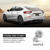 G-PLUS 100 License Plate Screws Compatible with Toyota Honda LX and Some Other Foreign Cars