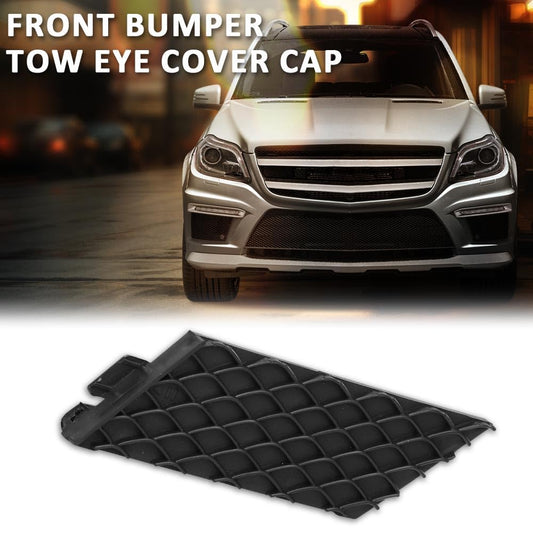 G-PLUS Front Bumper Tow Eye Cap Tow Hook Cover Compatible with Mercedes-Benz X166 GL-Class GL350/450/550 2013-2016,Not Fits Model with Standard Front Bumper 166-885-51-22 A1668855122 1668855122