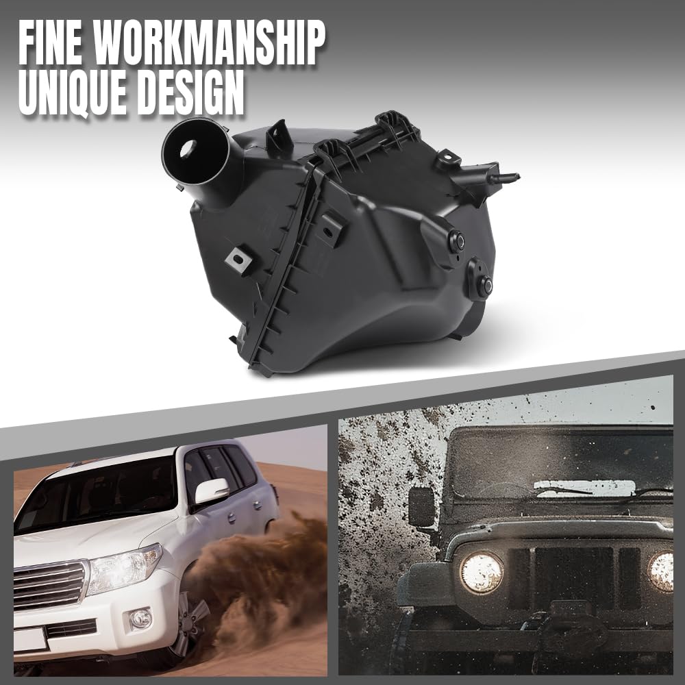 G-PLUS Air Intake Air Cleaner Box Housing Assembly Compatible with Toyota RAV4 2013-2018 177000V140, 17700 0V140, 17700-0V140, 17700-36270, 1770036270, 17700 36270 Black