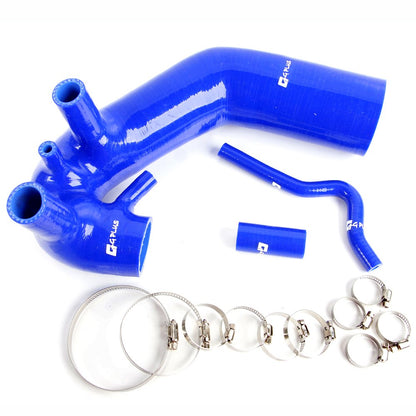 Silicone induction Air intake hose kit Clamps 1994-2005 Replacement for AUDI A4 / VW Passat B5 / B5.5 1.8T Blue