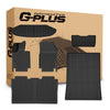 G-PLUS TPE Floor Mats Fit Tesla Cybertruck 2023-2025 1st & 2nd &3rd & 4th Row & Cargo Mat Truck Accessories Cargo Liners All Weather Protection 6PCS Black Alfombras para Carro