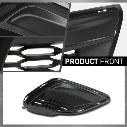 G-PLUS Front Left & Right Bumper Fog Light Cover Compatible with Dodge Charger 2020-2023