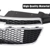 G-PLUS Front Bumper Upper & Lower Grill Compatible with Chevy Cruze 2011-2014 (Not Fit ECO Model) Black Grille Pair GM1200624, 95225615