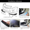 G-PLUS Universal Polyurethane Winglet Aero Front Bumper Lip Splitter Diffuser