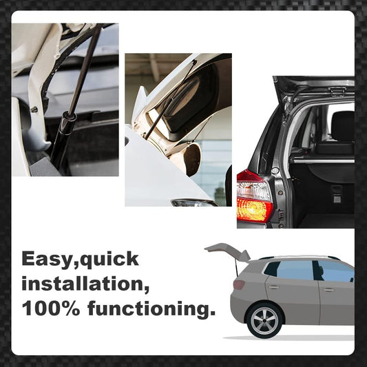 G-PLUS Gas Hood Struts Compatible with Chevy Trailblazer 2003-2006,Fit Chevy Trailblazer EXT 2002-2006,Fit GMC Envoy Silver Gas Shock Lift Supports