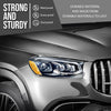 G-PLUS Headlight Lens Cover Compatible with Benz GLS X167 GLS350 GLS350d GLS500 GLS550 GLS450 GLS580 2020-2023 Fit Benz GLS63 AMG 2021-2023 Left & Right Front Headlamp Lens Cover Clear
