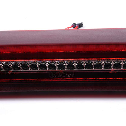 G-PLUS Rear LED 3rd Third Brake Light Compatible With 2004-2008 Ford F150 2005 2006 2007 Cargo Tail Stop Lamp Waterproof (Red Housing Clear Lens)