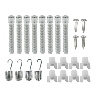 G-PLUS Headlight Adjusters Kit 1-1/2” Screws Springs 8PCS Compatible with Chevy Impala, Biscayne & Belair 1962-1967 Headlight Adjustment Tool