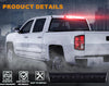 G-PLUS LED LED 3rd Brake Light Compatible with Leer, ARE, Century, Jason and Astro High Mount Stop Parking Lamp Smoke Lens Black Housing