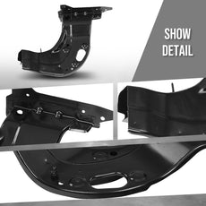 G-PLUS Headlight Bracket for Porsche Cayenne 2011-2018 Black Product Image