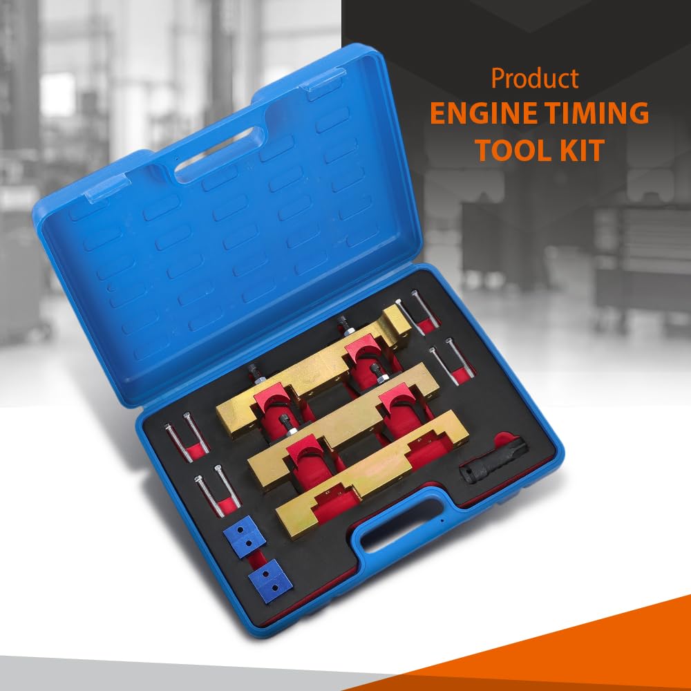 G-PLUS Engine Timing Tool Kit Compatible with Benz M133 M260 M264 M270 M274 Engine 270 589 00 6100, 270 589 01 6100 45 Steel Black