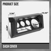G-PLUS Dashboard Instrument Cover Trim Panel Compatible with Land Rover Defender MTC5459 Black