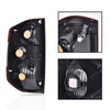 G-PLUS Tail Lights Assembly Compatible with Toyota Tundra 2014 2015 2016 2017 2018 2019 2020 2021 Left & Right Brake Tail Lamps, Red Lens Chrome Housing, 815500C100