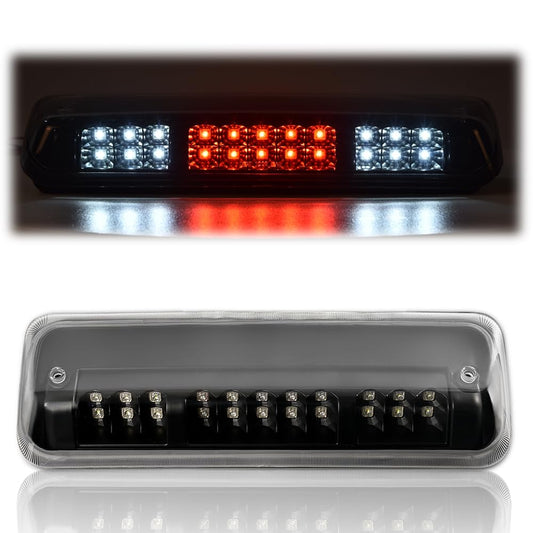G-PLUS LED 3rd Brake Light, Compatible with Ford F150 Lobo 2004-2008/ Ford Explorer 2007-2010 Rear Third High Mount Stop Tail Lamps(Clear Lens Black Housing)