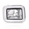 G-PLUS Front Clear Chrome Parking Signal Light Set Compatible with 2003-2008 H2 Hummer 2005-2008 H2 SUT White 844176006196