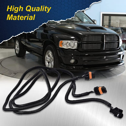 G-PLUS Fog Light Wiring Harness Compatible with 2002-2008 Dodge Ram 1500 2500 3500 Truck Driver & Passenger Side