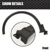 G-PLUS Front Fender Flares Compatible with Ford Escape 2013 2014 2015 2016 2017, 2PCS Wheel Opening Molding Arch Trim Left & Right, CJ5Z-16268-AB, Factory Style