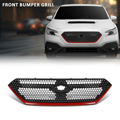 G-PLUS Front Bumper Grill Replacement Grille Compatible with Subaru WRX 2022-2024 91121VC200, SU1200198