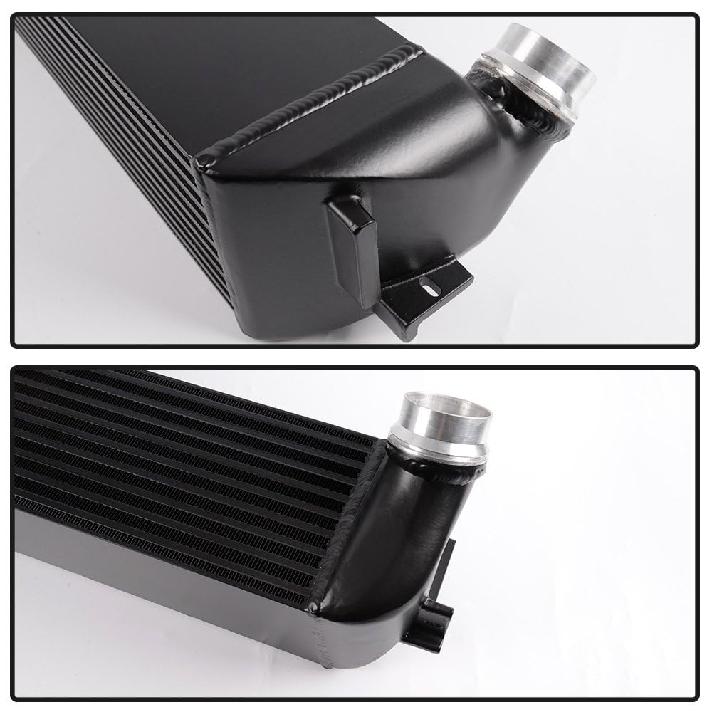 G-PLUS Aluminum Front Mount Turbo Intercooler, Compatible with BMW 1 series F20 F21 / 2 Series F23 / 3 Series F30 F31 F34 / 4 Series F32 F33 F36 2010-2015