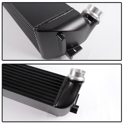 G-PLUS Aluminum Front Mount Turbo Intercooler, Compatible with BMW 1 series F20 F21 / 2 Series F23 / 3 Series F30 F31 F34 / 4 Series F32 F33 F36 2010-2015