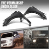 G-PLUS Front Left+Right Fender Primed Steel Compatible with Buick Encore (submodel: Base, Convenience, Leather, Premium) 2013-2016 without Turn Signal Light Hole 95031571, 95031570 Black