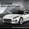 G-PLUS Front Bumper Grille Grill Compatible with Jaguar F-Type 2014-2017 Replacement for T2R2860