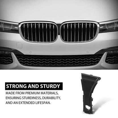 G-PLUS Front Center Grille Cover Trim, Compatible with BMW 7 Series G11/G12 2015-2019, 51137347382