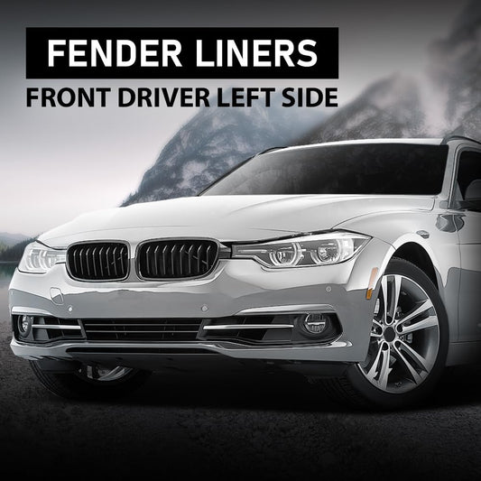 G-PLUS Fender Liner Front Driver Left Side Upper Fit 2012-2018 BMW 320i /320i xDrive Base Sedan, For Standard, Modern, and Luxury Line Models 51717260725