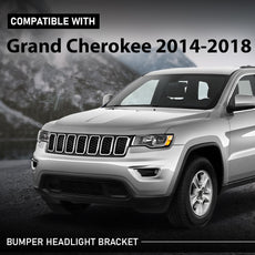G-PLUS 2PCS Headlight Support Brackets for Jeep Grand Cherokee 2014-2018 Front View