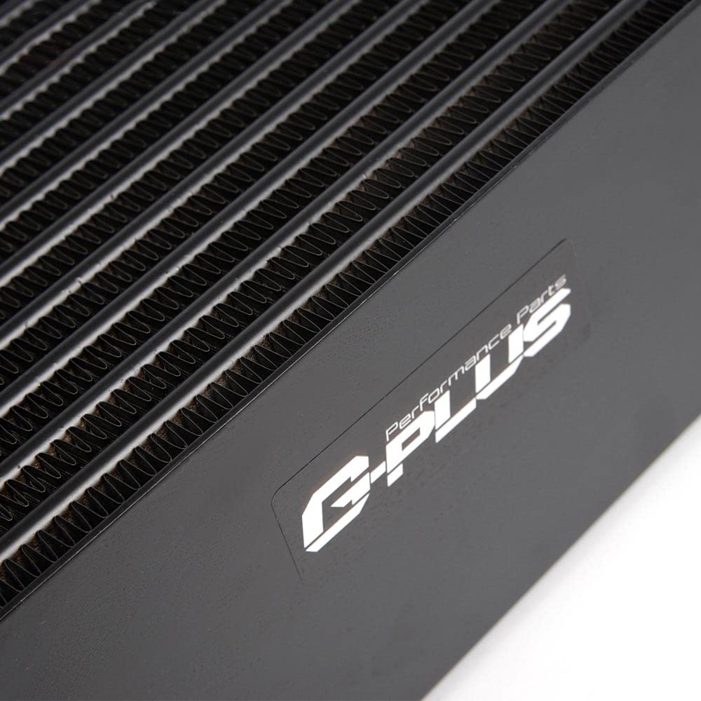 G-PLUS Performance Aluminum Front Mount Intercooler Kit Replacement For BMW F54 F55 F56 F57 2014 Up Black #200001076