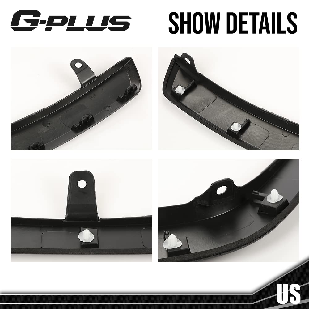 G-PLUS Front Right Fender Flare Compatible with Toyota RAV4 2019 2020 2021 Wheel Arch Trim Molding 756010R090, 7560142160