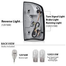 G-PLUS Tail Lights 1 Pair for GMC Canyon 2015-2022 Rear Brake Lamps Product Features