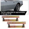 G-PLUS Adjustable 1" to 4" Rear Leaf Spring Shackle Lift Kit Compatible with Dodge Dart 1963-1976/ Demon 1971-1972/Lancer 1961-1962, Fit Plymouth Barracuda 1964-1969/ Valiant 1960-1976 SK-5005