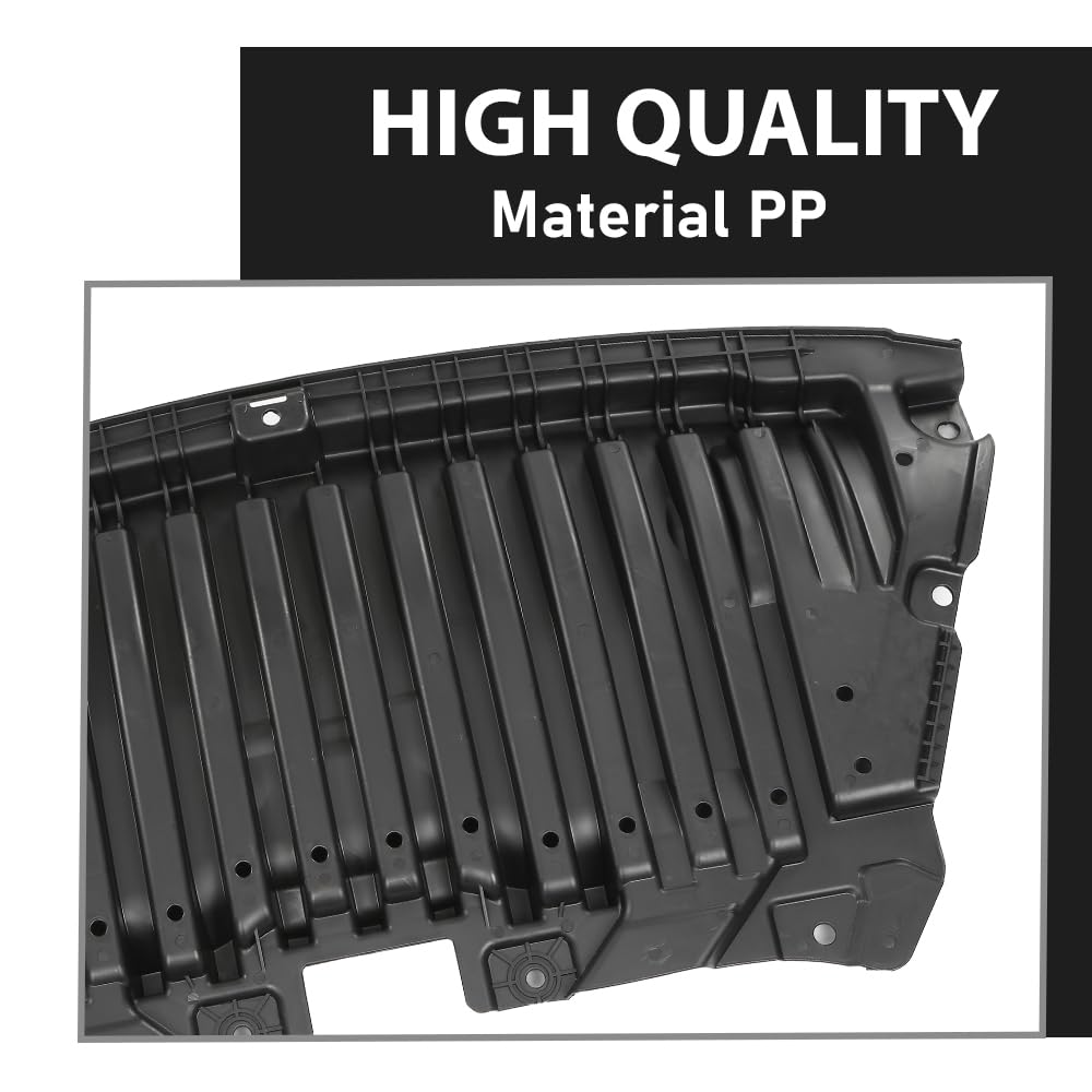 G-PLUS Engine Splash Shield Front Compatible with 2019-2021 Benz CLS450 Base,Fit 2019 Benz E300 Base,Fit 2017-2018 Benz E300 Base for Models Without Luxury Package 2135200900