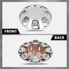G-PLUS Wheel Center Caps Chrome 4pcs Hub Cap Compatible with GMC Sierra 2500HD 3500HD 2015-2020 22909152