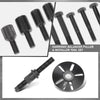 G-PLUS Harmonic Balancer Puller Removal & Install Tool Set Flywheel Crankshaft Kit 45 Steel Black