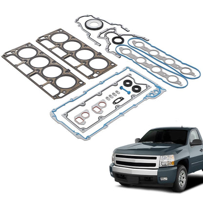 G-PLUS GEN 3 LS Gasket Set Kit & Head Gaskets Compatible with GM Chevy LS1 LS6 LQ4 LQ9 4.8L 5.3L 5.7L 12558178, BTR73450, 12617944, 12612350