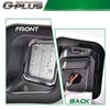 G-PLUS LED License Plate Light Compatible With 03-18 Dodge Ram 1500 2500 3500 Truck Built-in Resistor,Full Housing A Pair Replacement (Clear Lens)