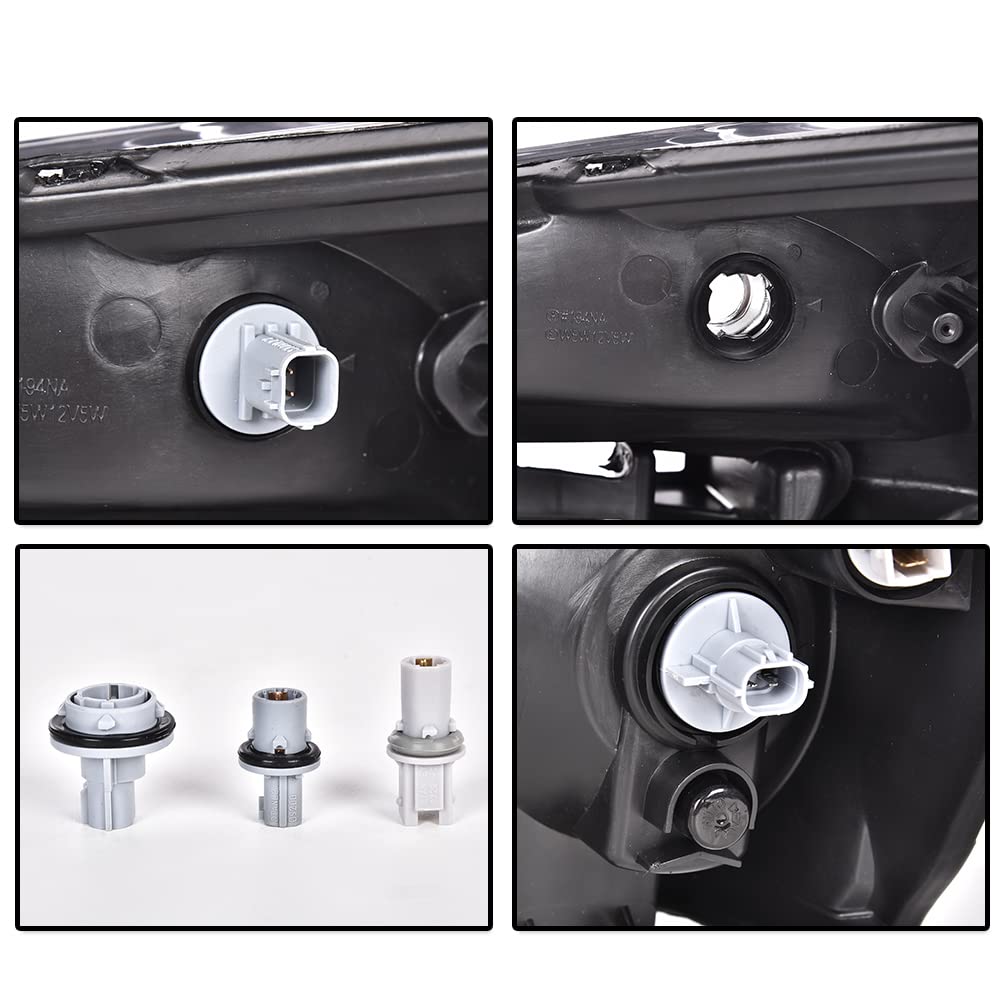 G-PLUS Headlights Assembly Compatible with Chevy Equinox 2005 2006 2007 2008 2009,Left & Right Front Halogen Headlamps Clear Lens Chrome Housing Amber Reflector,faros delanteros