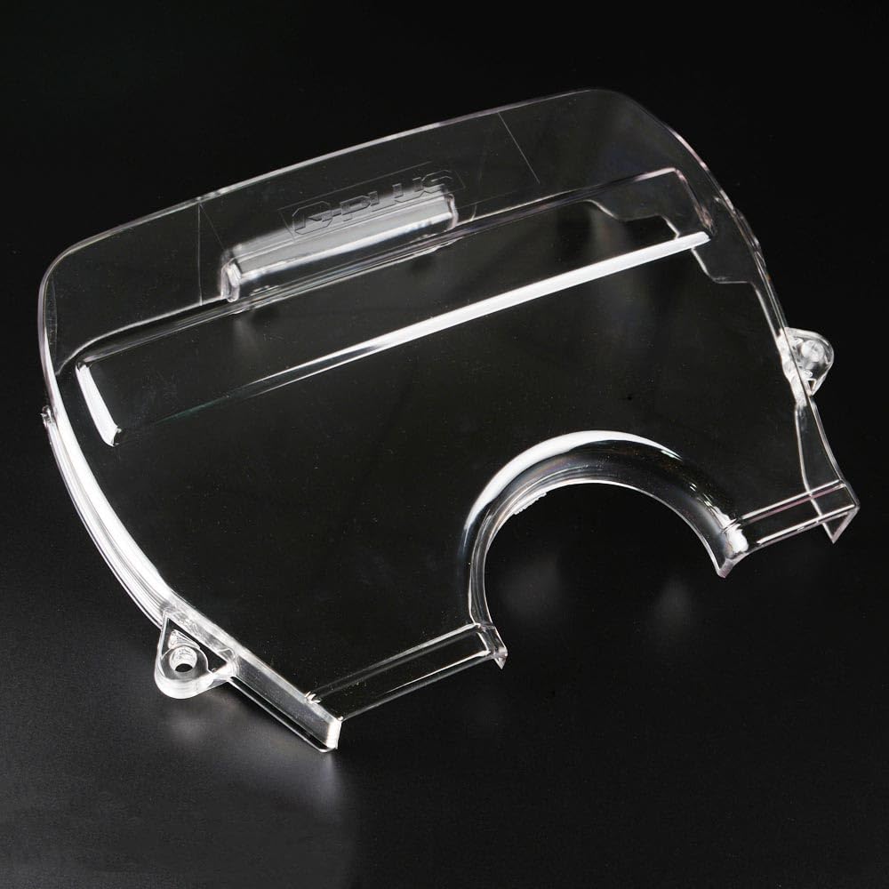 G-PLUS Clear Cam Timing Belt Cover Compatible with Toyota Supra JZA70 / Soarer JZZ30 / Chaser Cresta JZX91 / Toyota Mark II JZX81 JZX90 1JZ-GTE