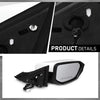 G-PLUS Power Mirror w/ 3-Pin Right Passenger Side Compatible with Honda Civic DX 2016-2020/Fit Honda Civic LX 2015-2021 Manual Folding 76208TBAA03ZA-PFM 76208TBAC03ZA-PFM White