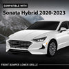 G-PLUS Front Bumper Lower Grille Compatible with Hyundai Sonata SE Hybrid 2020-2023 Chrome Strip 86531-L1100