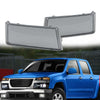 G-PLUS Headlights Assembly Bumper Lights Cover Smoke Compatible with 2004-2012 Chevy Colorado/GMC Canyon.2006 Isuzu i-280/i-350.2007-2008 Isuzu i-290/ i-370 19328954,19328955