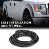 G-PLUS Fender Flare Rubber Seal 18 Feet(5.4864m) Edge Trim, Fender Flare Gasket Universal Fit for Car and Truck Wheel Wells
