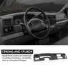 G-PLUS Dash Board Bezel Radio Cluster Trim Panel W/o Hole, Compatible with Ford F250 F350 Super Duty 1999-2004, Dark Gray
