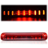 G-PLUS LED Third Brake Light Compatible With 1999-2006 Chevy Silverado/GMC Sierra 1500 2500 3500,3RD Cargo LED Tail Stop Lamps Red lens Black Housing