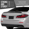 G-PLUS Rear Trunk Spoiler Wing Compatible with BMW G30 5 Series 4 Door Sedan 2017 2018 2019 2020 2021 2022 2023, Compatible with BMW F90 M5 2018 2019 2020 2021 2022 2023 Gloss Black