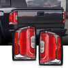 G-PLUS LED Tail Light Lamp w/Bulbs Pair Compatible with GMC Sierra 1500 2016-2018/Fit GMC Denali 1500 2016-2018/Fit GMC Sierra 1500 Limited 2019, Luces Traseras Rear Brake Lamps Assembly