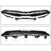 G-PLUS Front Upper Grille Grill With Chrome Trim Compatible with Kia Forte 2019 2020 86350M7010 86350M6000